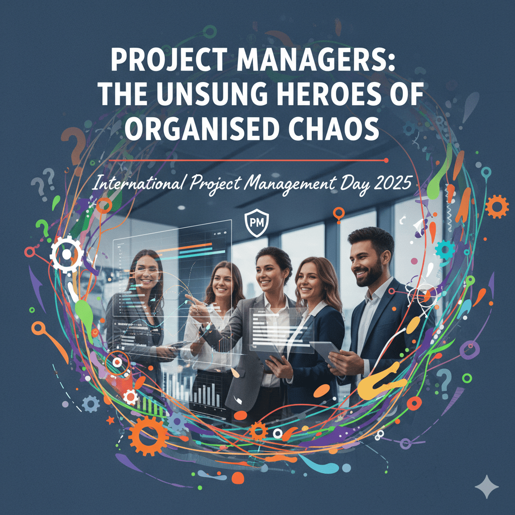 Project Managers: The Unsung Heroes of Organised Chaos | International Project Management Day 2025